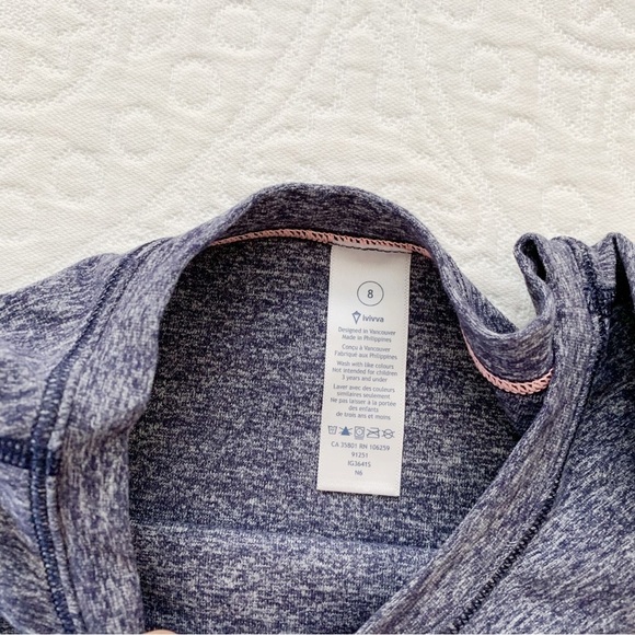 Ivivva by Lululemon Girl's Capture the Moment Short Sleeve Tee - Picture 4 of 4